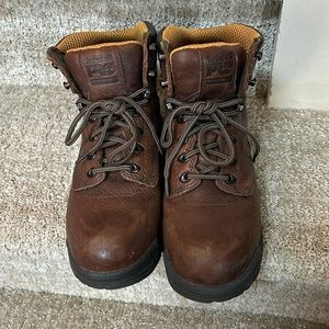 Steel toe timberland boots
